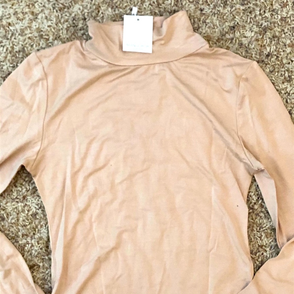 Mock Neck Bodysuit Shirt